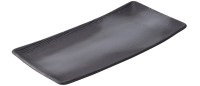Revol, Revol - Teller 30 x 15 cm - Schwarz, Speiseteller rechteckig, 30x15x2.4cm, Lakritze
