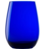 Stölzle Lausitz, Stölzle Lausitz - 6er-Set Gläser Elements - Dunkelblau, Elements Longdrink Becher 465 ml Kobaltblau