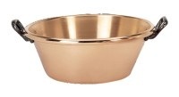 de Buyer, 1x Marmeladentopf Kupfer Ø40cm, Marmeladentopf Kupfer D:40cm h:14.4cm 12L