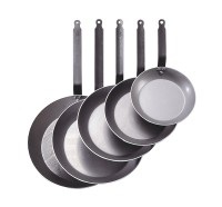 Debuyer, Debuyer - CARBONE PLUS Runde Lyonnaise Bratpfanne ?28cm, Induktion - Grau