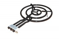 de Buyer, 1x Gasbrenner aus Eisen, emailliert für Paella Pfannen Ø 60cm, 