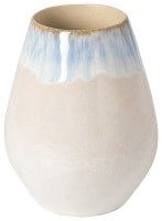 Costa Nova, Brisa Vase 870ml D11.7cm H14.7cm ria blue