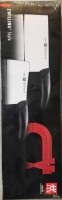 Zwilling, Zwilling - 3-teiliges Messerset Asia Style mit Messerschärfer, 3tlg Asia Set Style m. Messerschärfer rot