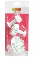 ScrapCooking, Scrapcooking - 3-teiliges Schneidset - Weiss