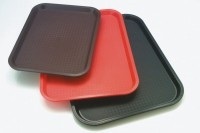 APS, Fast Food Tablett, ca. 35x27cm, schwarz, 