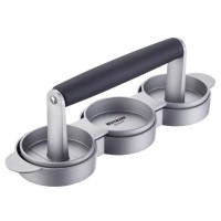 Diverse, diverse Hamburgerpresse Westmark, Mini-Hamburgermaker Trio, 24.5x8cm
