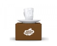 58 products, 58 Products - Kaffeetasse Buffled 80 ml - Weiss, Espresso-Mug VERDUTZT