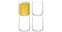 Coop, Coop Trinkgläser LSA, 4er Set Borough Trinkbecher 625ml transparent