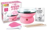 ScrapCooking, 4x Zuckerwattenmaschine pink, 28x28x15 cm, ScrapCooking Waffeleisen für Bubble-Waffles