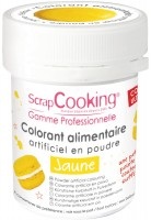 ScrapCooking, Scrapcooking - Lebensmittelfarbstoff-Pulver - 5 g - Gelb