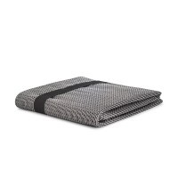 The Organic Company, Wellness Badetuch 165x110cm evening grey Biobaumwolle