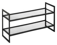 Zeller Present, Schuhregal schwarz 70x24x36