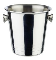 APS, Mini-Eiseimer 1.0lt. D13cm H13cm, Edelstahl
