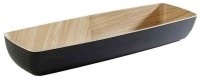APS, GN 2/4 Schale FRIDA Schwarz(aussen)/Holzoptik