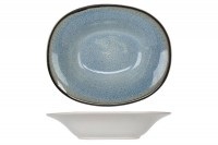 Fez Blue Suppenteller oval, 17.5 x 21.5 cm