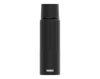 SIGG, SIGG Thermo-Trinkflasche GEMSTONE OBSIDIAN - IBT 0,75l aus Edelstahl in schwarz, Thermo Trinkflasche Gemstone IBT Obsidian 0.75 L