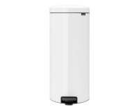 BRABANTIA, Brabantia Treteimer NewIcon White 30 l, Brabantia Mülleimer »NewIcon 30 Liter«, 1 Behälter
