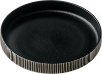 Schönwald, Playground Nara Teller tief hoher Rand Relief schwarz weiss, Playground Nara Teller tief Relief schwarz weiss D24cm