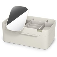 Diverse, diverse Organizer Viva, Joseph Joseph Viva Kosmetik Organisator mit Spiegel Beige