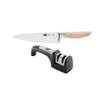 Zwilling Kitchen, Ballarini Tevere Kochmesser 20cm mit Messerschärfer, 