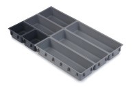 Joseph joseph, Joseph Joseph Organizer Storage, Joseph Joseph Blox 7-tlg. Schubladen-Organizer-Set grau