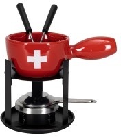 Nouvel, Nouvel Mini Swiss Käsefondue Set 5-tlg, Nouvel Mini Swiss Käsefondue Set 5-tlg