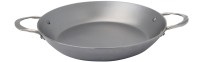 de Buyer, De Buyer-Mineral B Paellapfanne, Ø24cm, MINERAL B ELEMENT Paella Pfanne D:32cm Induktion