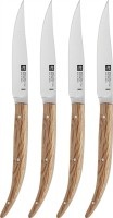 Zwilling Kitchen, Zwilling Steak Messer 4er-Set, Palisander, 100 mm, 
