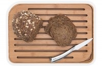 andersign, 4x Pebbly Brotschneidebrett, weiss, 25x35 cm, diverse Schneidebrett Pebbly