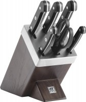 Zwilling Kitchen, ZWILLING Gourmet Selbstschärfender Messerblock, 7-tlg., 7tlg Gourmet Selbstschärfender Messerblock