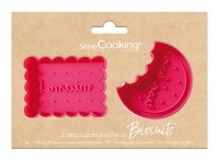 Scrap Cooking, 2er Set Ausstechformen klassisch