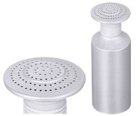 Contacto, Salzstreuer, Aluminium, groß, Salzstreuer, alu, groß