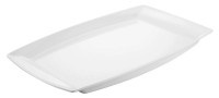 Revol, 1x Buffet Servierplatte, 53x32x38, weiss, Alexandrie Servierplatte Buffet 53x32.5cm weiss