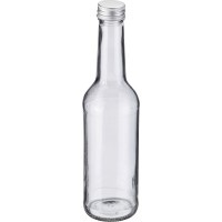 undefined, Bügelverschlussflasche 350 ml Flasche, Gradhalsflasche 350ml, m. 28 mm Schraubdeckel
