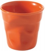 Revol, Revol - Cappuccino-Tasse 18 cl - Orange, Cappuccino Knitterbecher 18 cl, mandarin