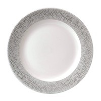 Churchill, Isla Spinwash Shale Grey Teller halbtief Fahne schmal 26.1cm