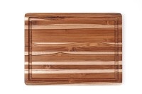 Teak Haus, Scandi Servierbrett Grill 54x38x2.5cm mit tiefer Saftrille