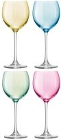 Diverse, diverse Weinglas-Set Polka, 4er Set Polka Weinglas 400ml - pastell assort.