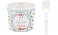 Diverse, diverse Eisbecher Time for Ice Cream, Time for Ice Cream Eisbecher, blau, D8.5cm