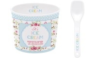 Diverse, diverse Eisbecher Time for Ice Cream, Time for Ice Cream Eisbecher, blau, D8.5cm