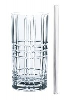 Nachtmann, Nachtmann - Longdrinkglas-Set TASTES GOOD - Glas - transparent, Nachtmann Trinkgläser Tastes Good
