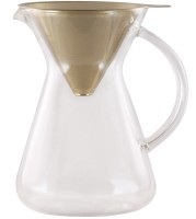 Schönwald, Playground Slow Coffee Maker gold 0.6lt D12cm H16cm