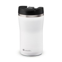 Micasa, Thermobecher ALADDIN, Café Thermavac Leak-Lock Stain. St. Mug 0.25L Snowf. White
