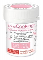 Scrap Cooking, Lebensmittelfarbpulver hellrosa