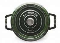 STAUB, 1x Topf rund Vitamin Basil 3.8 lt., 24cm, Staub Gusseisentopf STAUB