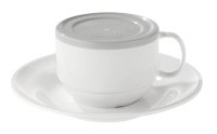 Vollrath, Deckel PC zu Frühstückstasse D10cm mikrowellen- geschirrspül