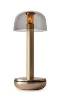 undefined, Humble - Tischlampe Two, Gold - Gold, Two Tischlampe smoked 21.2x8.8cm gold