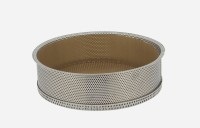 de Buyer, De Buyer Perforierte Edelstahl-Backformen, Kuchenform, Käsekuchenform perf. mit abneh. Boden 24x6.5cm edelstahl