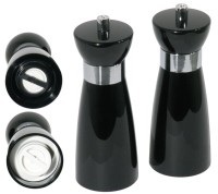 Contacto, Pfeffermühle 18 cm, schwarz, Pfeffermühle 18 cm, schwarz