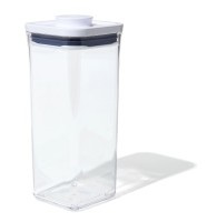 OXO, 4x POP 2.0 Behälter klein quadratisch, 10.6x10.6x24 cm, 1.6 l, GG POP Behälter klein quadratisch 10.6x10.6x24cm 1.6l